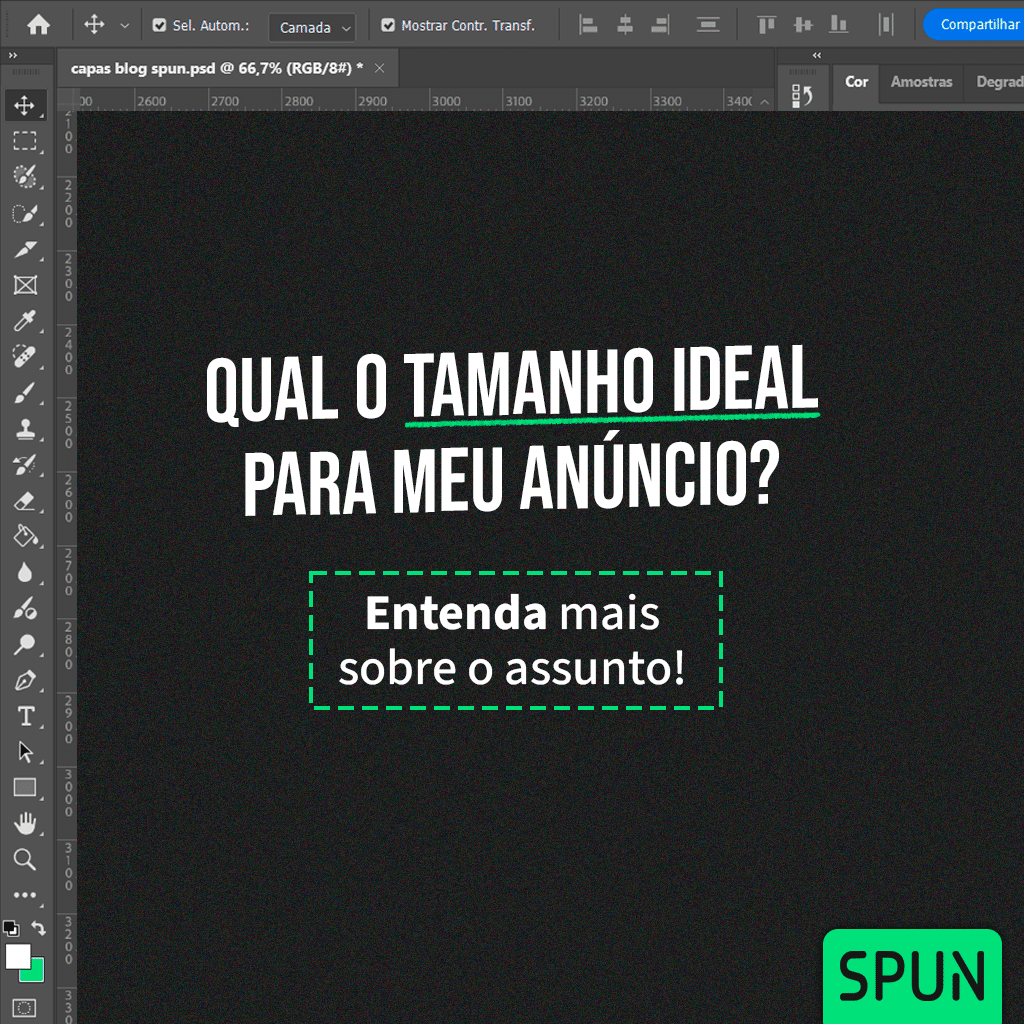 tamanho ideal para anúncios