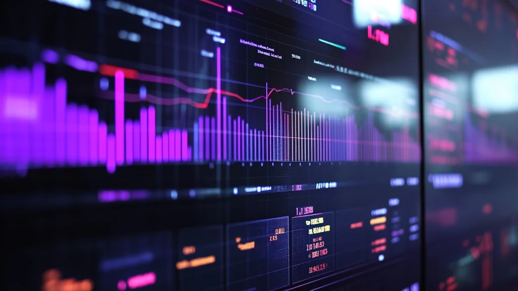 Painel com gráficos e indicadores de remarketing utilizados para analisar o desempenho de campanhas de mídia digital.